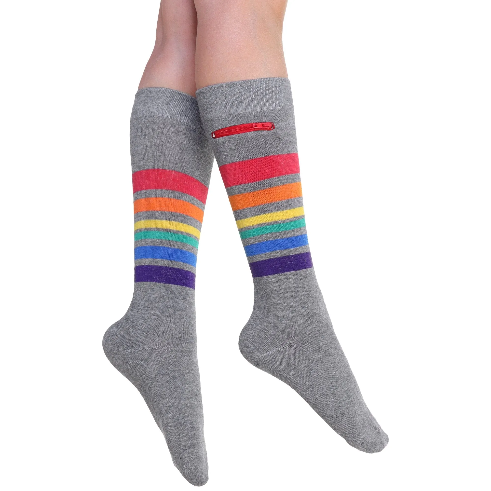 2 Pack Bundle Rainbow and Grey (Small/Medium)