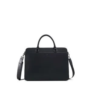 Aldo Prysien Men's Laptop Bag - Black/Black