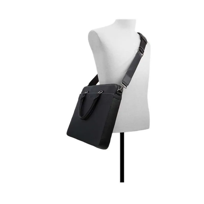 Aldo Prysien Men's Laptop Bag - Black/Black