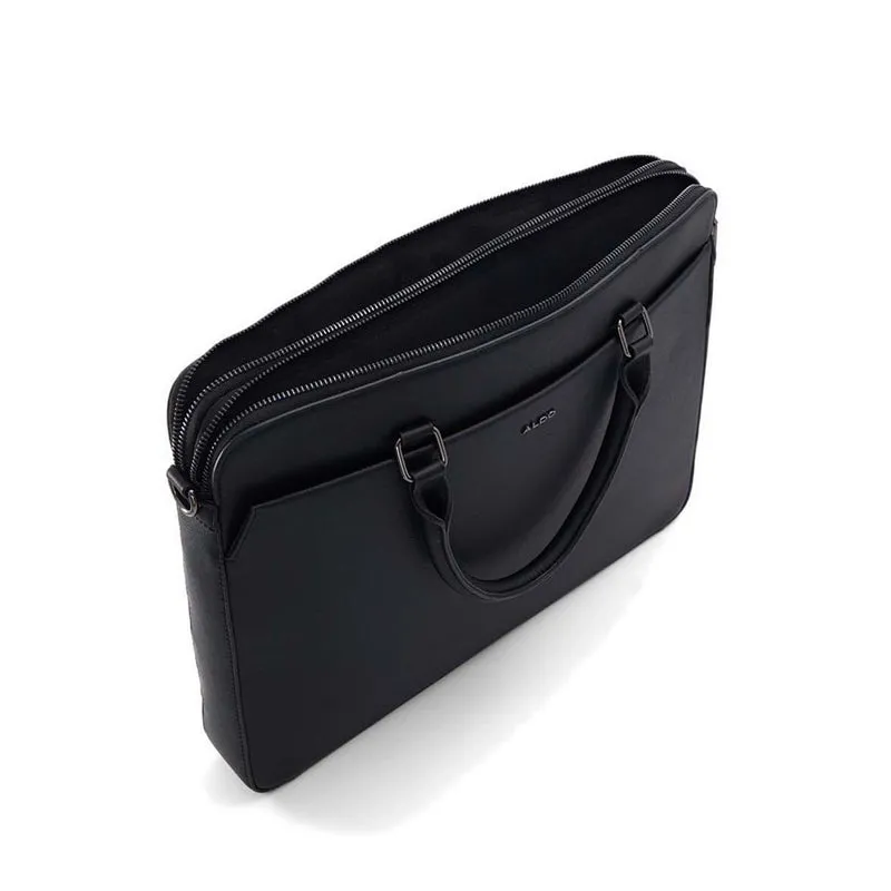 Aldo Prysien Men's Laptop Bag - Black/Black
