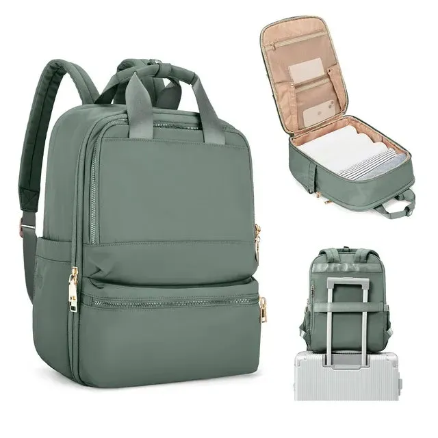 backpack for Women Luxury Brand Large Capacity College Laptop Backpacks, Work Elegant Handbags, Men Flight Cabin Travel Backpack p2un#