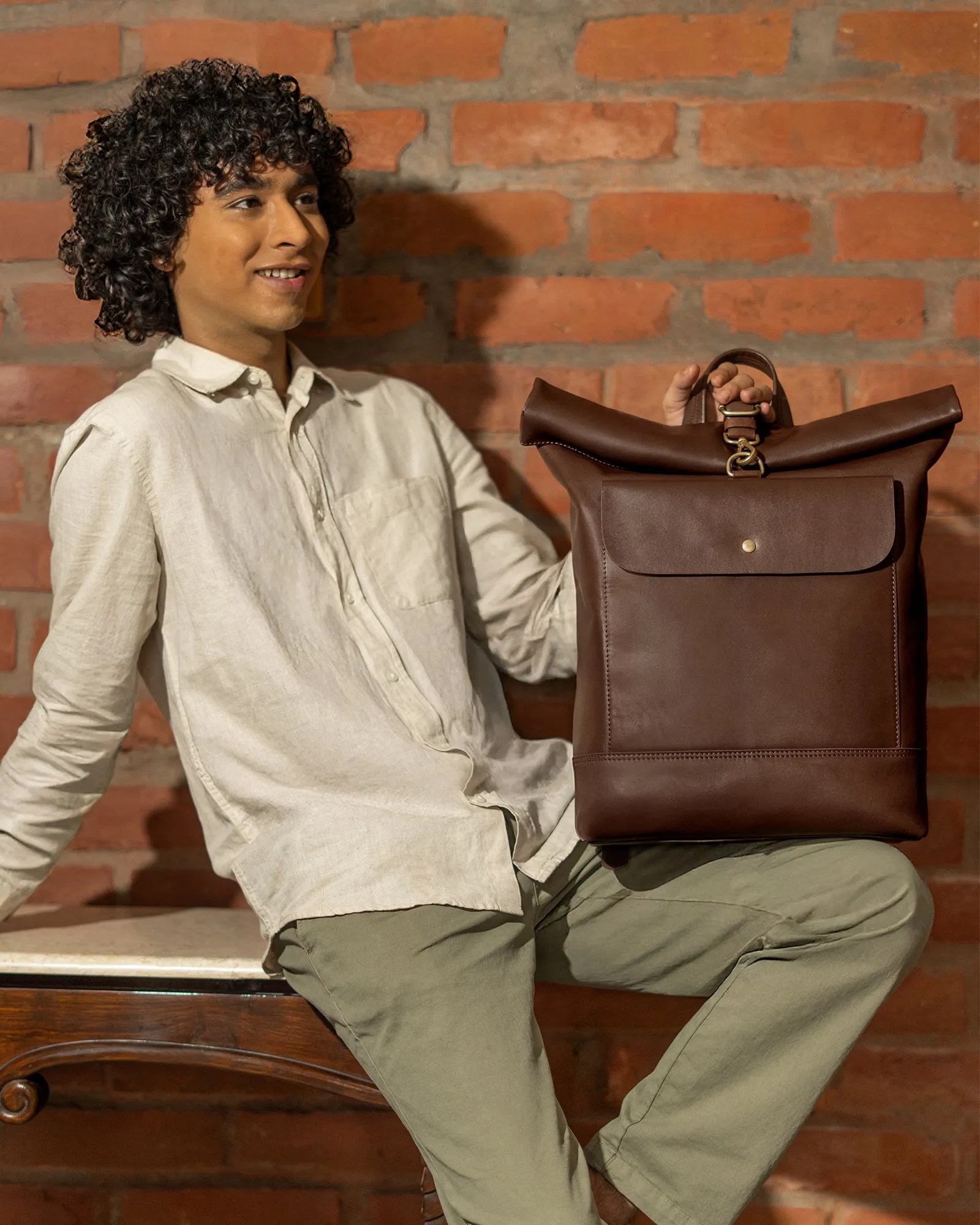 Berlin Backpack - Chestnut Brown