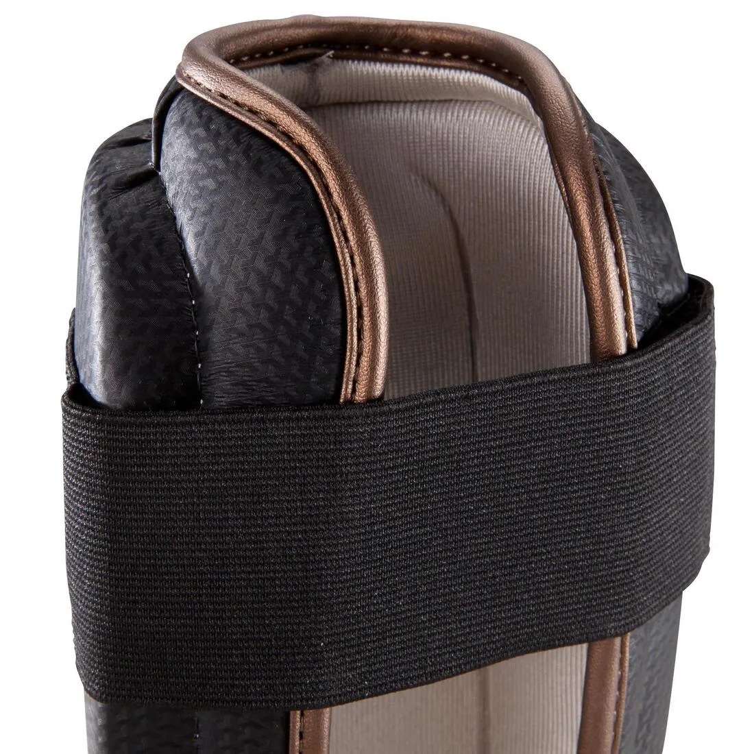 Carbon PU Shin Guard for Savate Martial Arts Full-Contact Karate