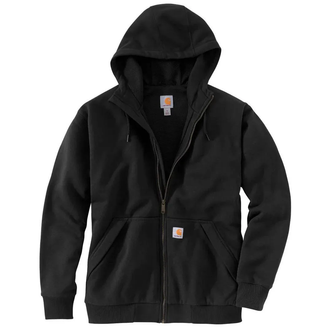 Carhartt Men's Rain Defender Loose Fit Midweight Thermal Lined Full-Zip Sweatshirt