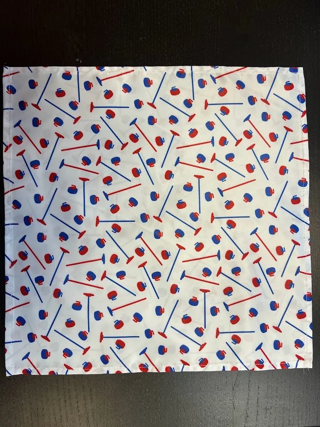 Curling Pocket Square