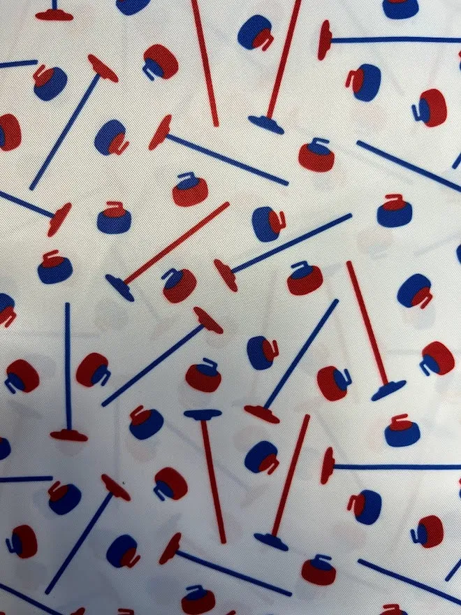 Curling Pocket Square