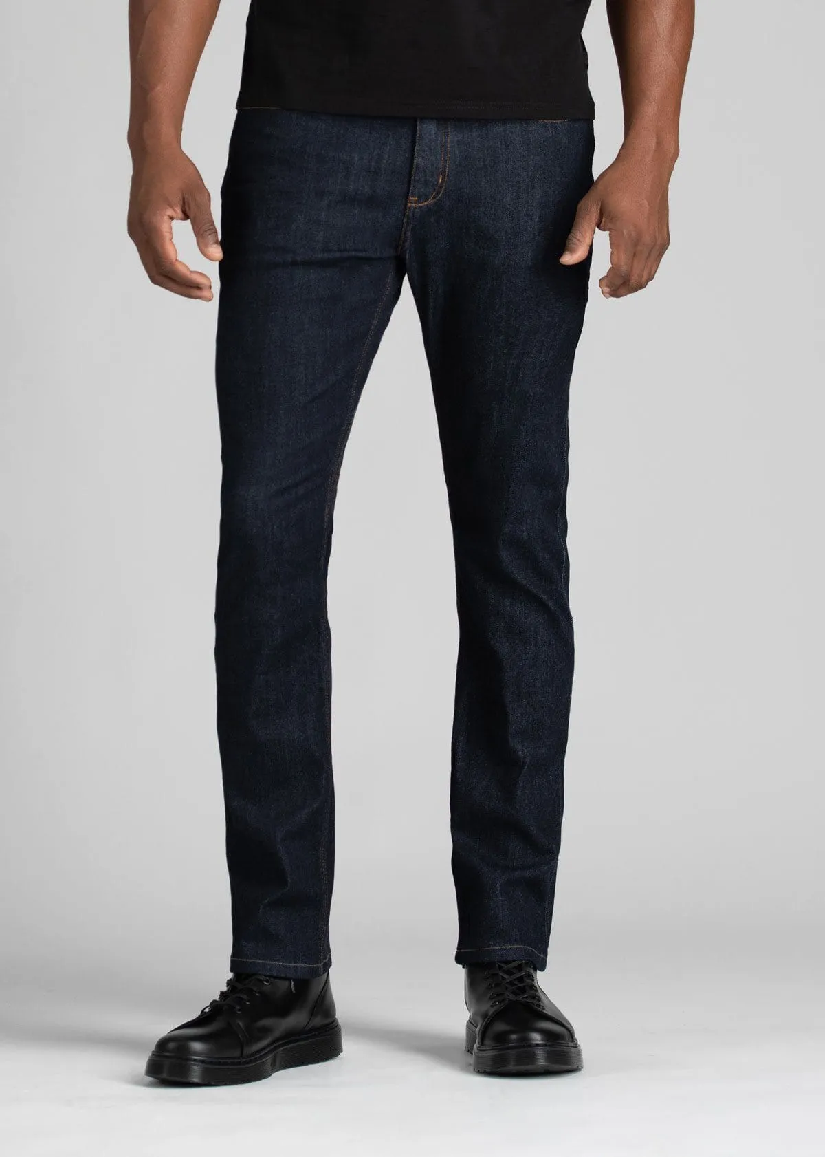 DU/ER Men's Performance Denim Relaxed Taper - Heritage Rinse