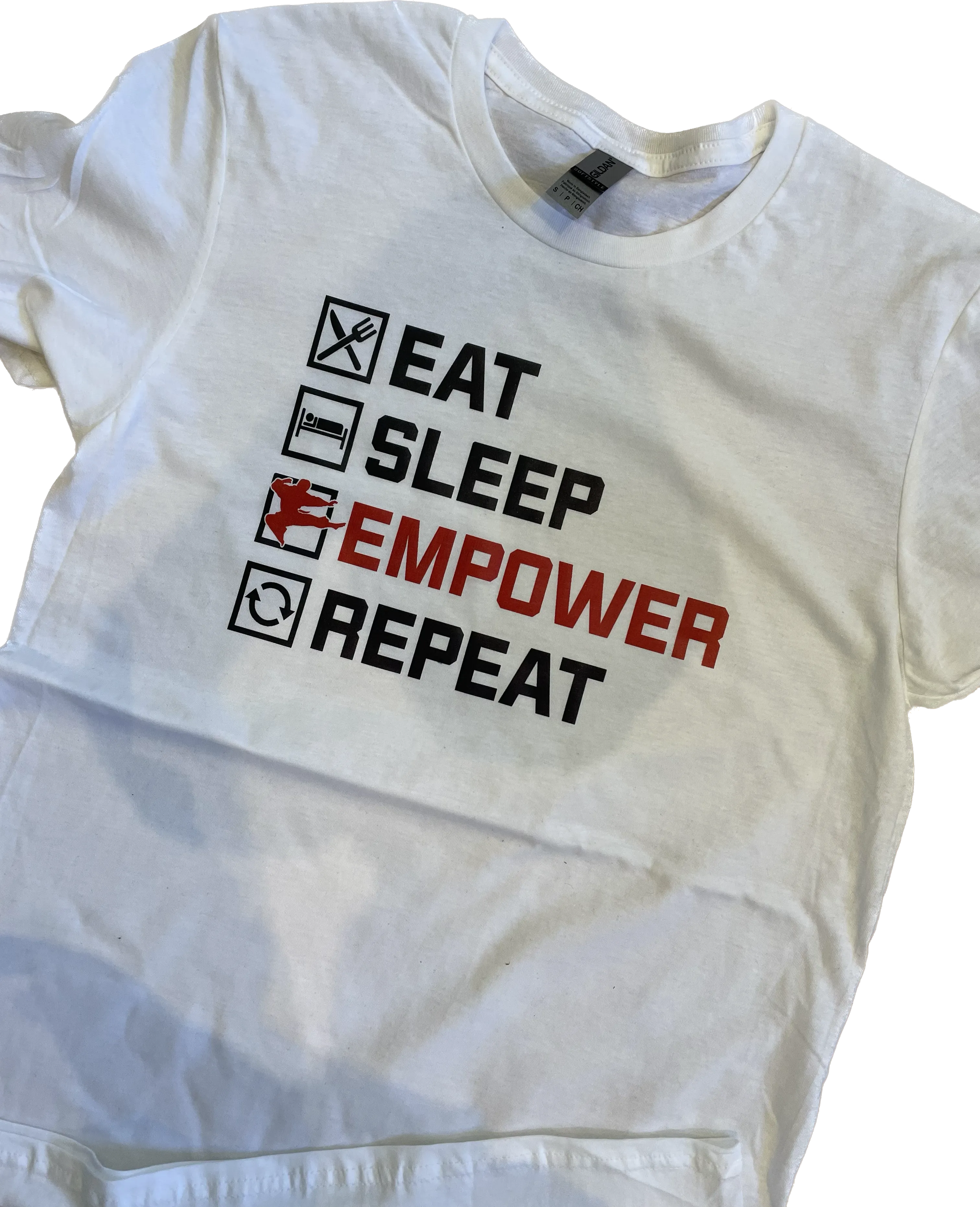 Eat Sleep Empower Repeat T-Shirt - Adult