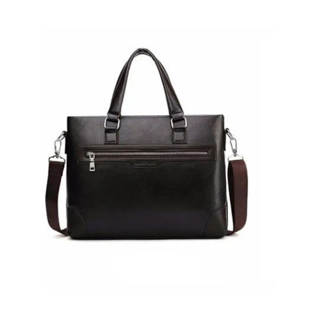 Emarald PU Leather Waterproof Men's Laptop Bag