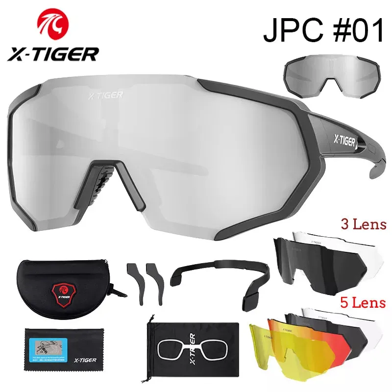 Fishing Glasses Polarized Eyewear Sports Men's Photochromic Sunglasses 3/5 Lens