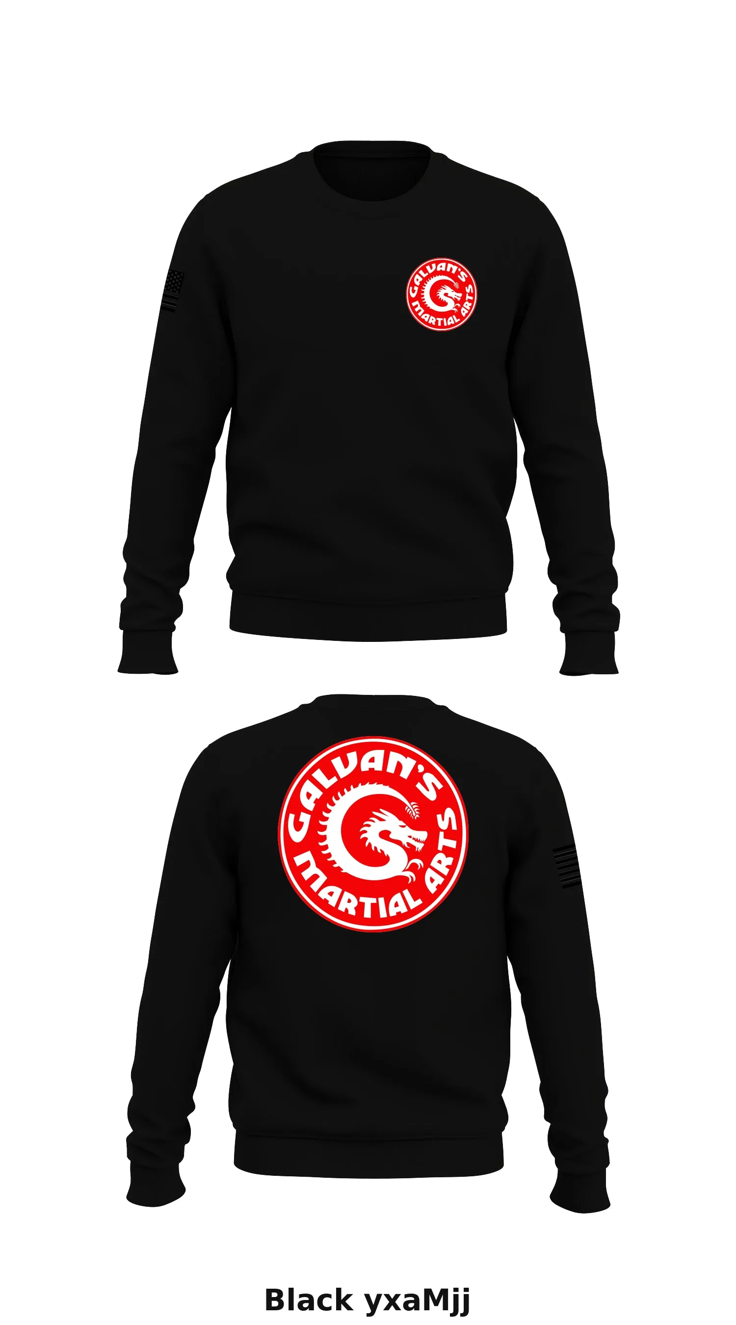 Galvan's Martial Arts  Store 1 Core Men's Crewneck Performance Sweatshirt - yxaMjj
