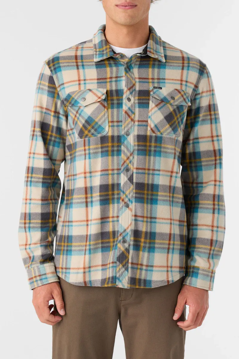 Glacier Plaid 4 Fleece