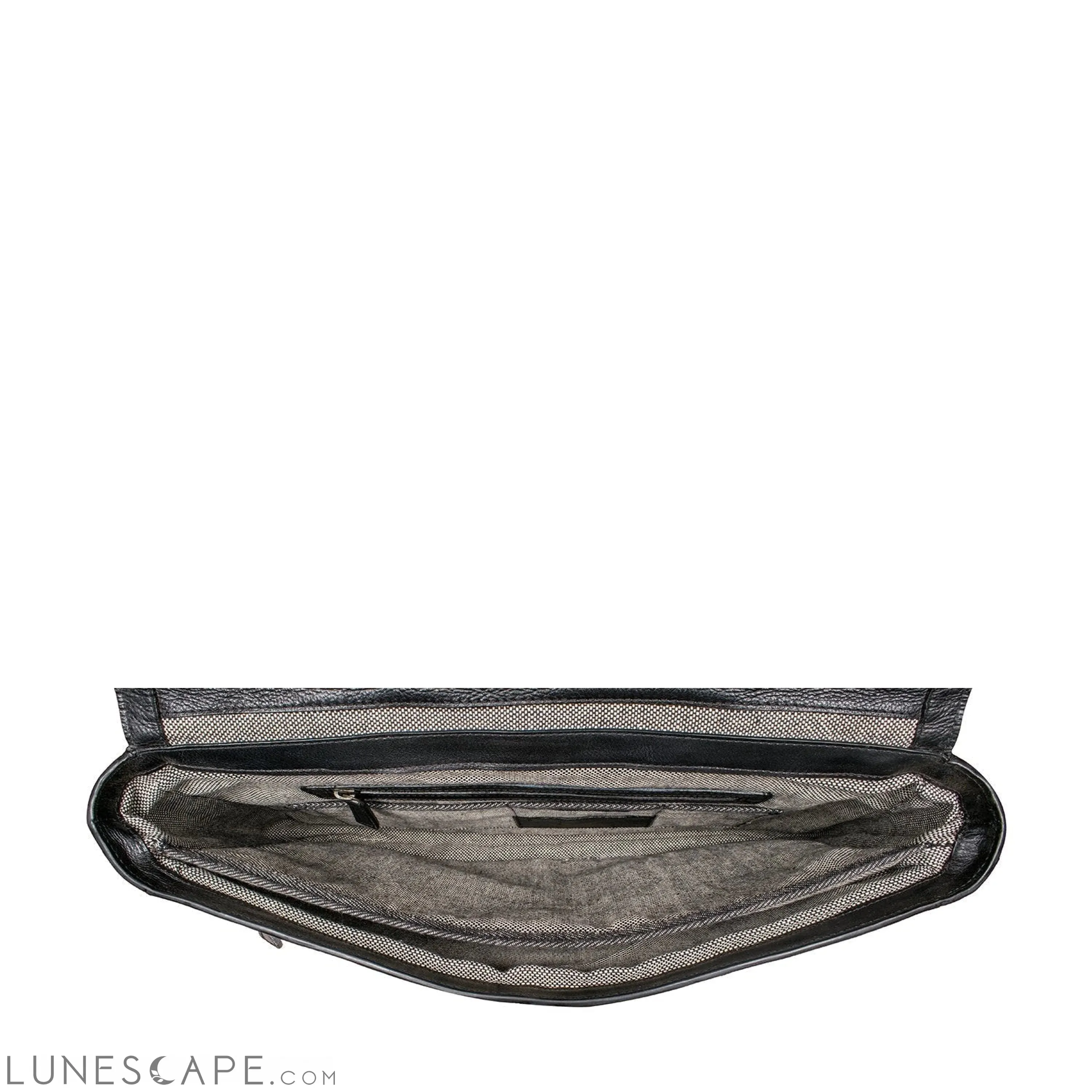 Hawkins Leather 15" Laptop Compatible Briefcase Work Bag