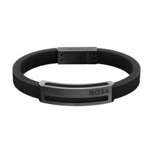 Hugo Boss Jewelry Men's Sarkis A Collection Silicone Bracelet 1580363M