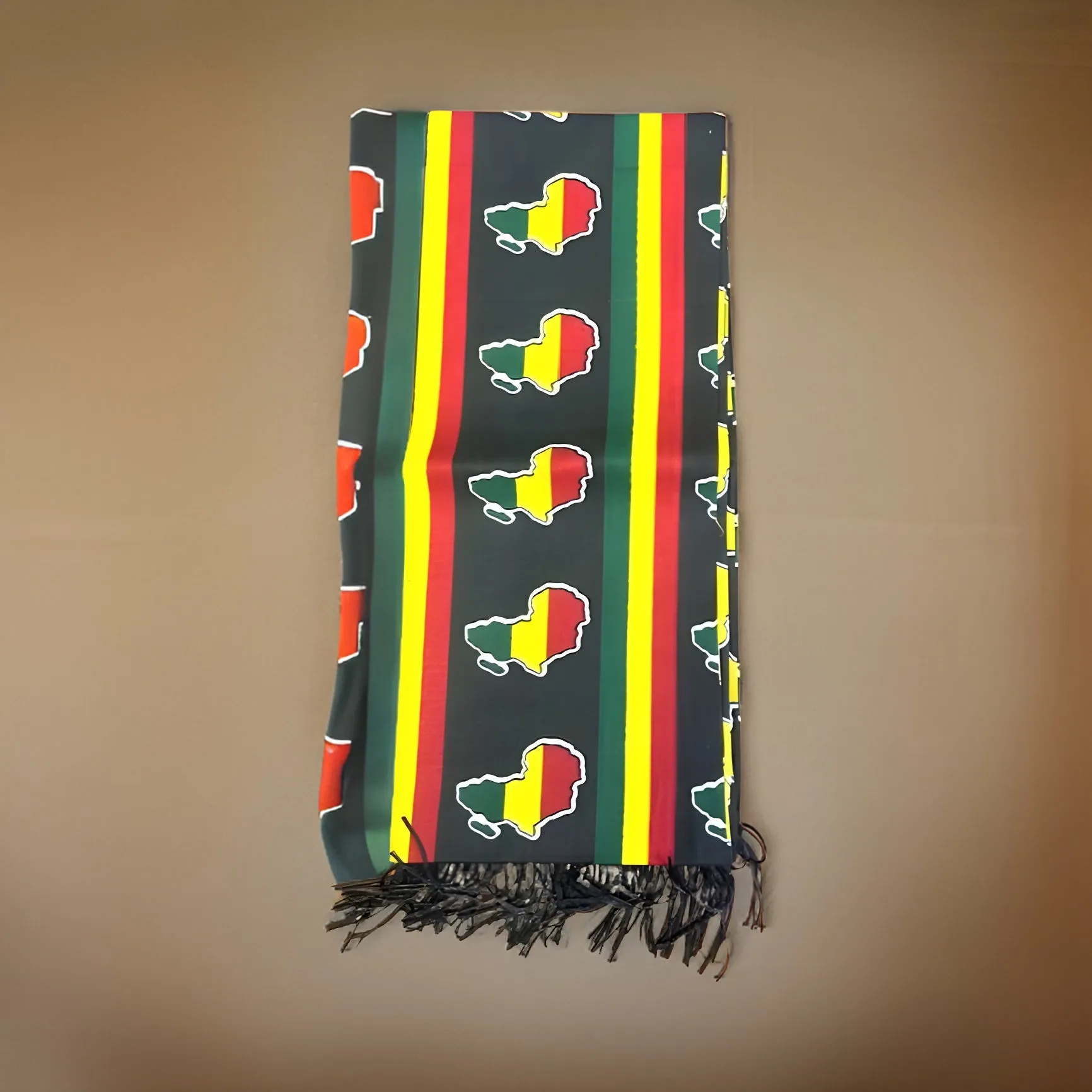 Men's African Kente Print Stole/Scarf's