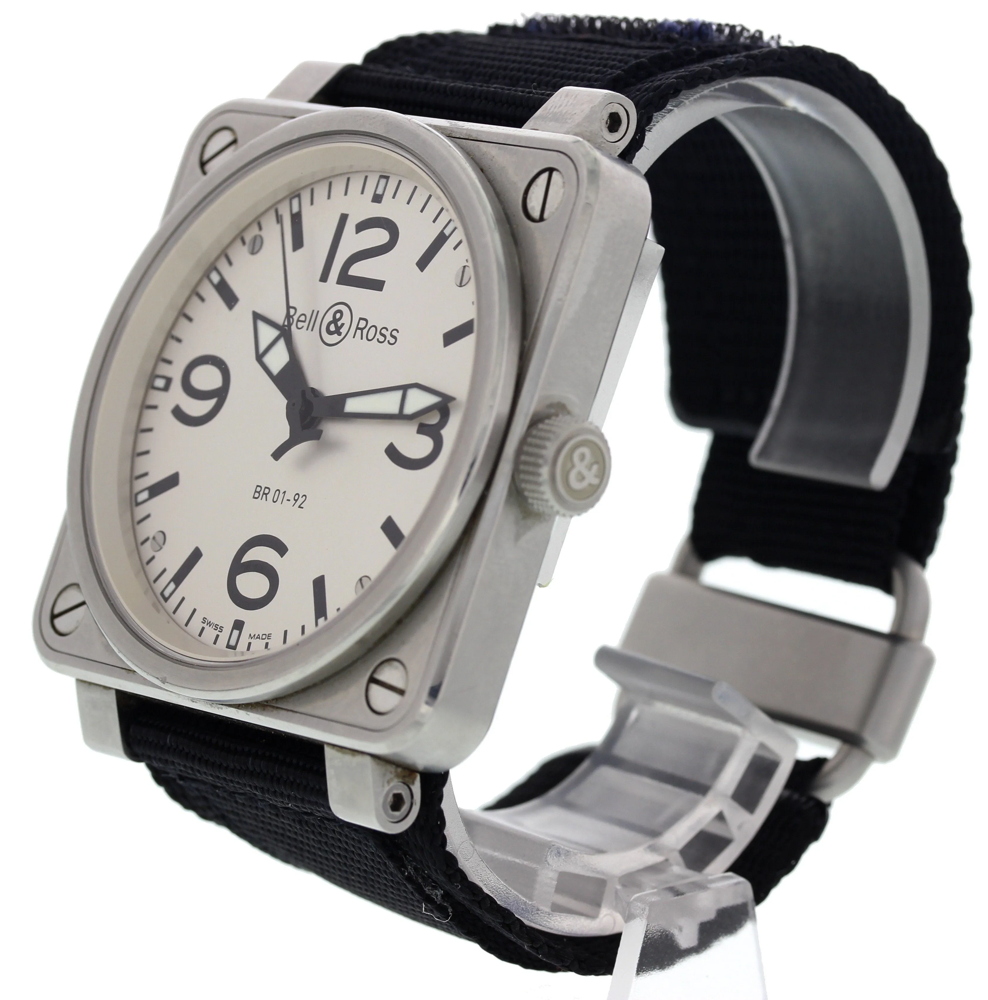 Men's Bell & Ross Aviation Stainless Steel BR-01-92