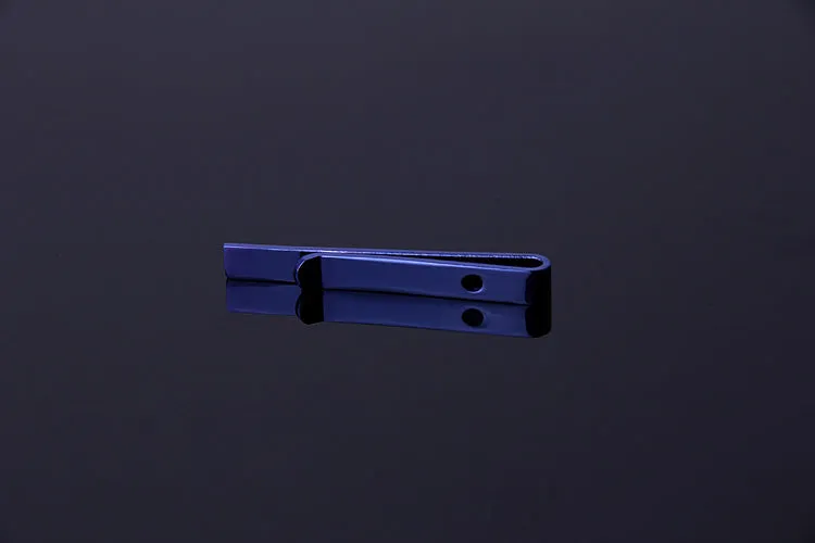 Mens Blue Tie Bars - Stylish Stainless Steel - Durable Tie Clips