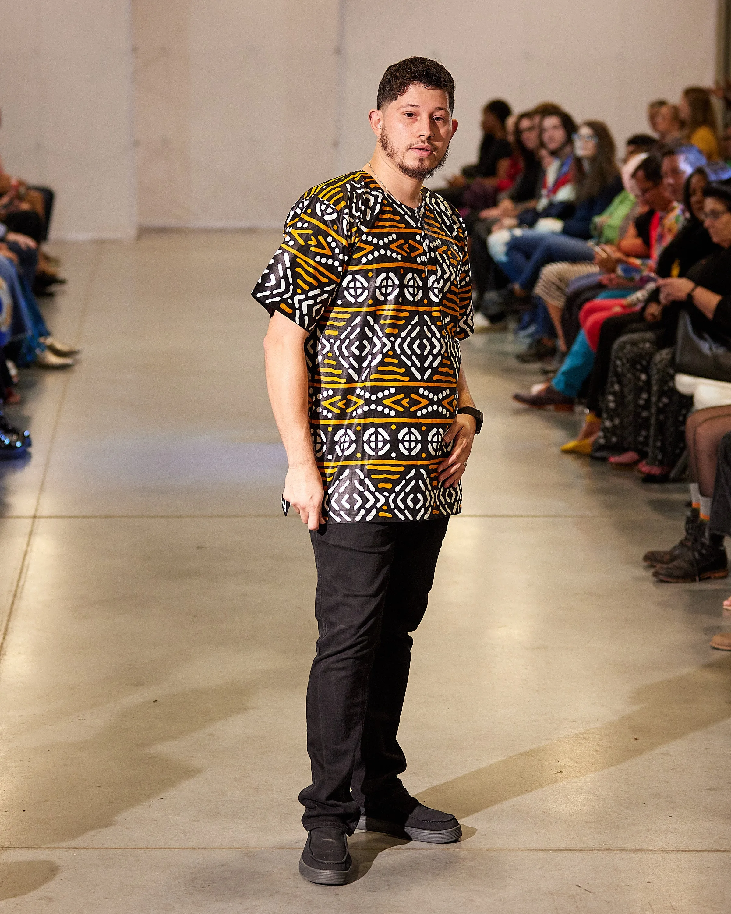 Men's Pullover Top  Formal-Casual African Dress Shirt | Geri's Bluffing Boutique