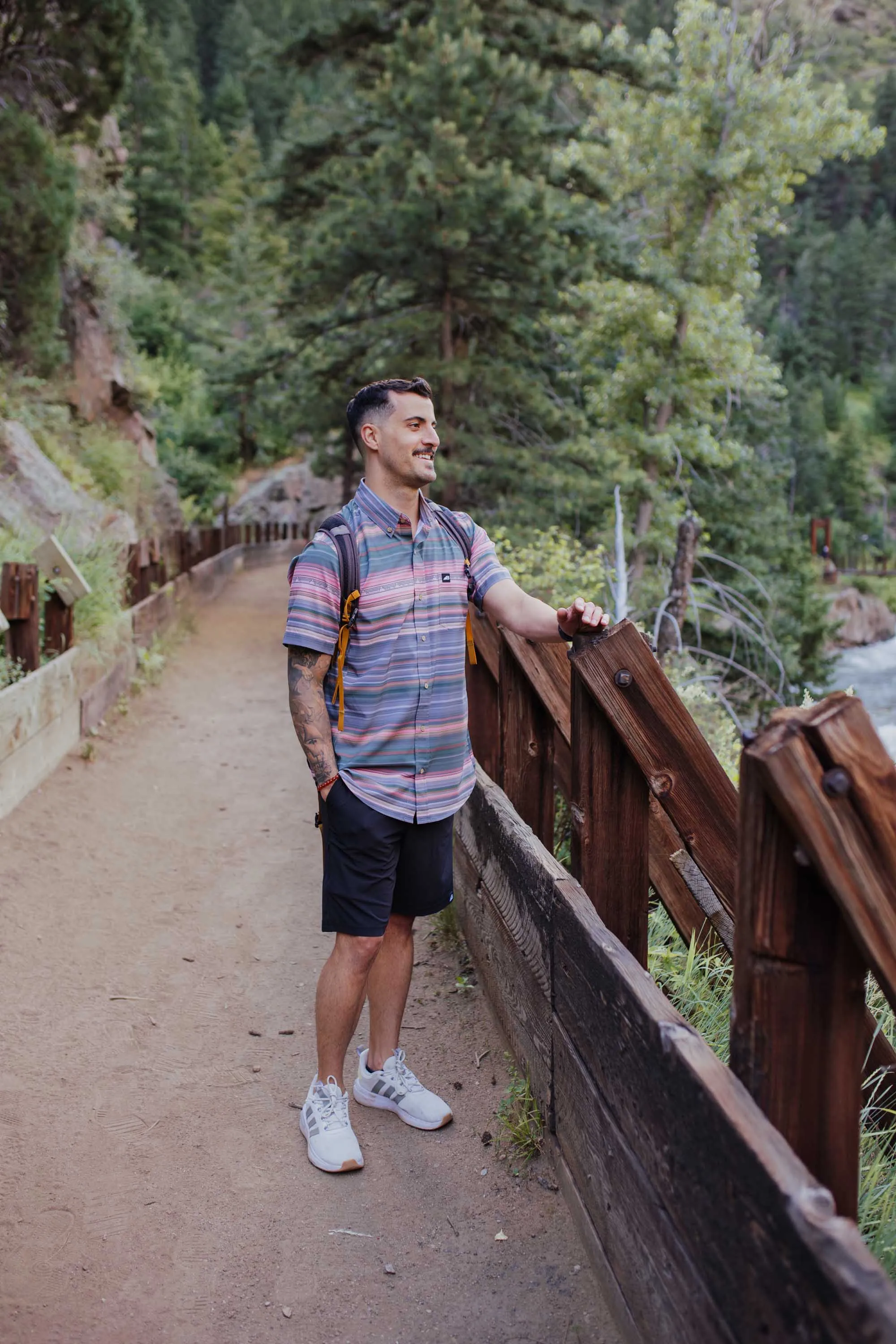 Men's Vista Stretch Button Down