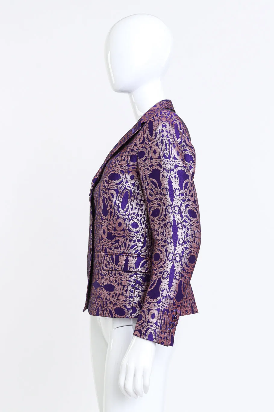 Metallic Brocade Jacket