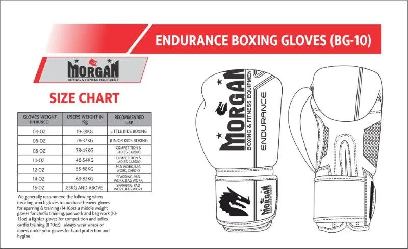 Morgan V2 Endurance Pro Boxing Gloves