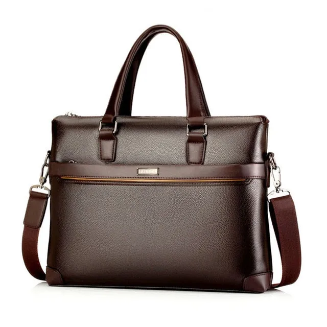 New Arrival 2019 Vintage Men Handbag Briefcase Computer Laptop Casual Shoulder Bag Business Messenger Bags Men'S Travel Bags