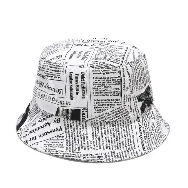 New Trendy Summer Bucket Hats For Women Men's Panama Hat Double-sided Panama Sun Fishing Hat Fisherman Cap for Boys/Girls