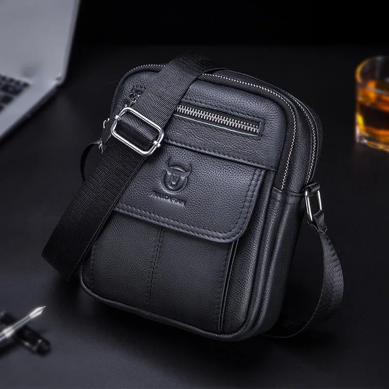 PU Leather Crossbody Bag for Men