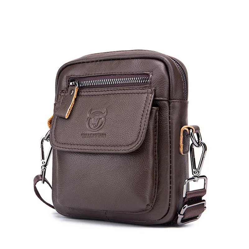 PU Leather Crossbody Bag for Men