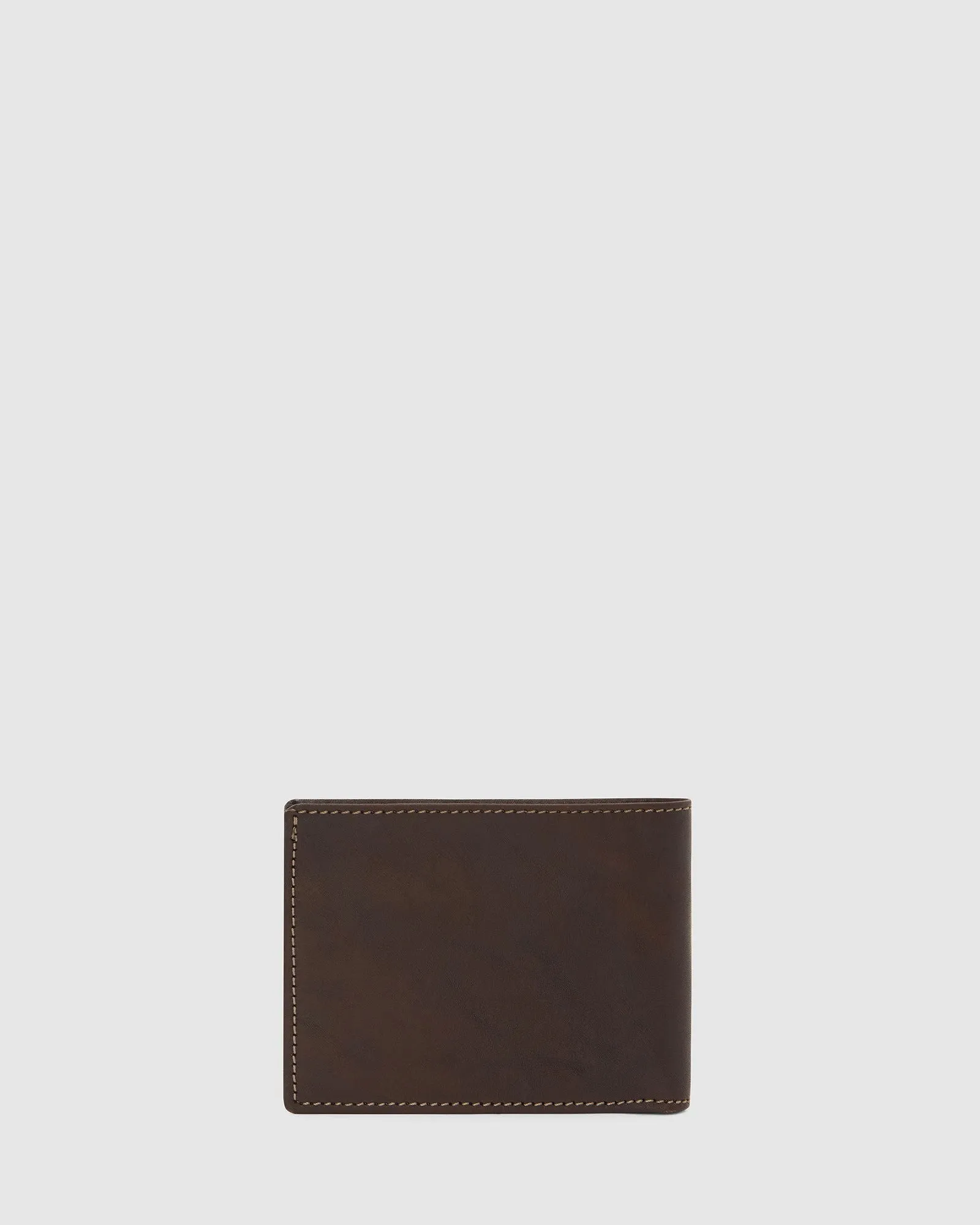 Rossini Brown - Small Bifold Leather Wallet
