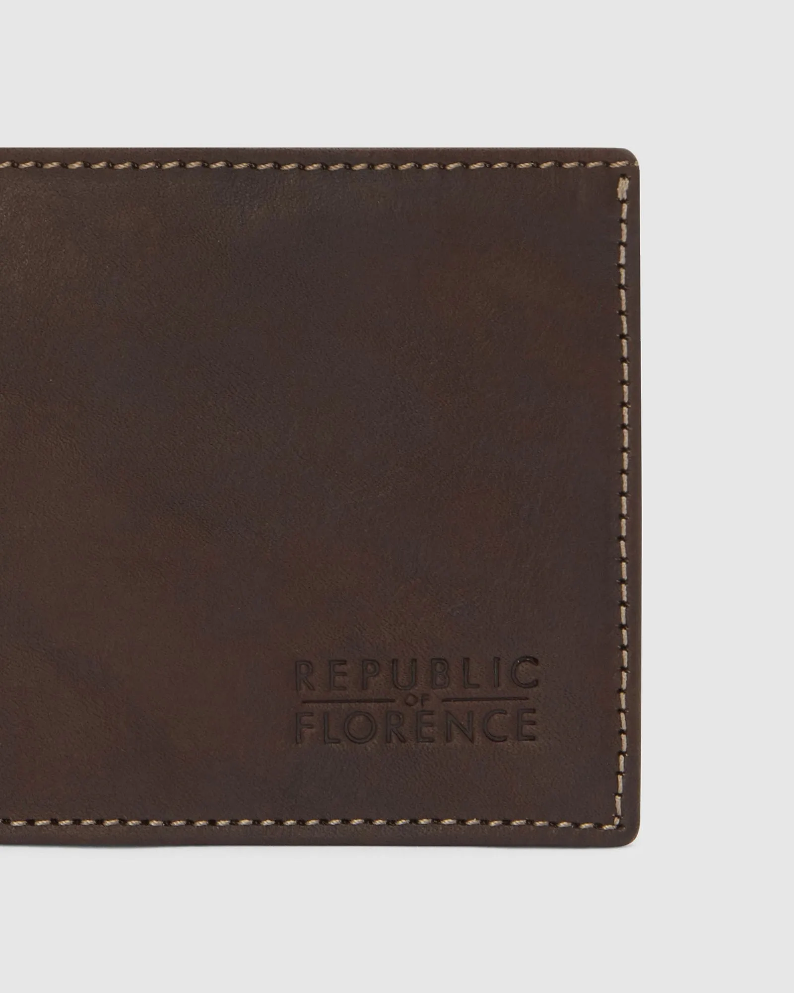 Rossini Brown - Small Bifold Leather Wallet