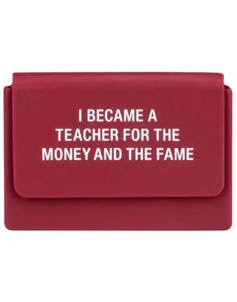 Teacher Card Case