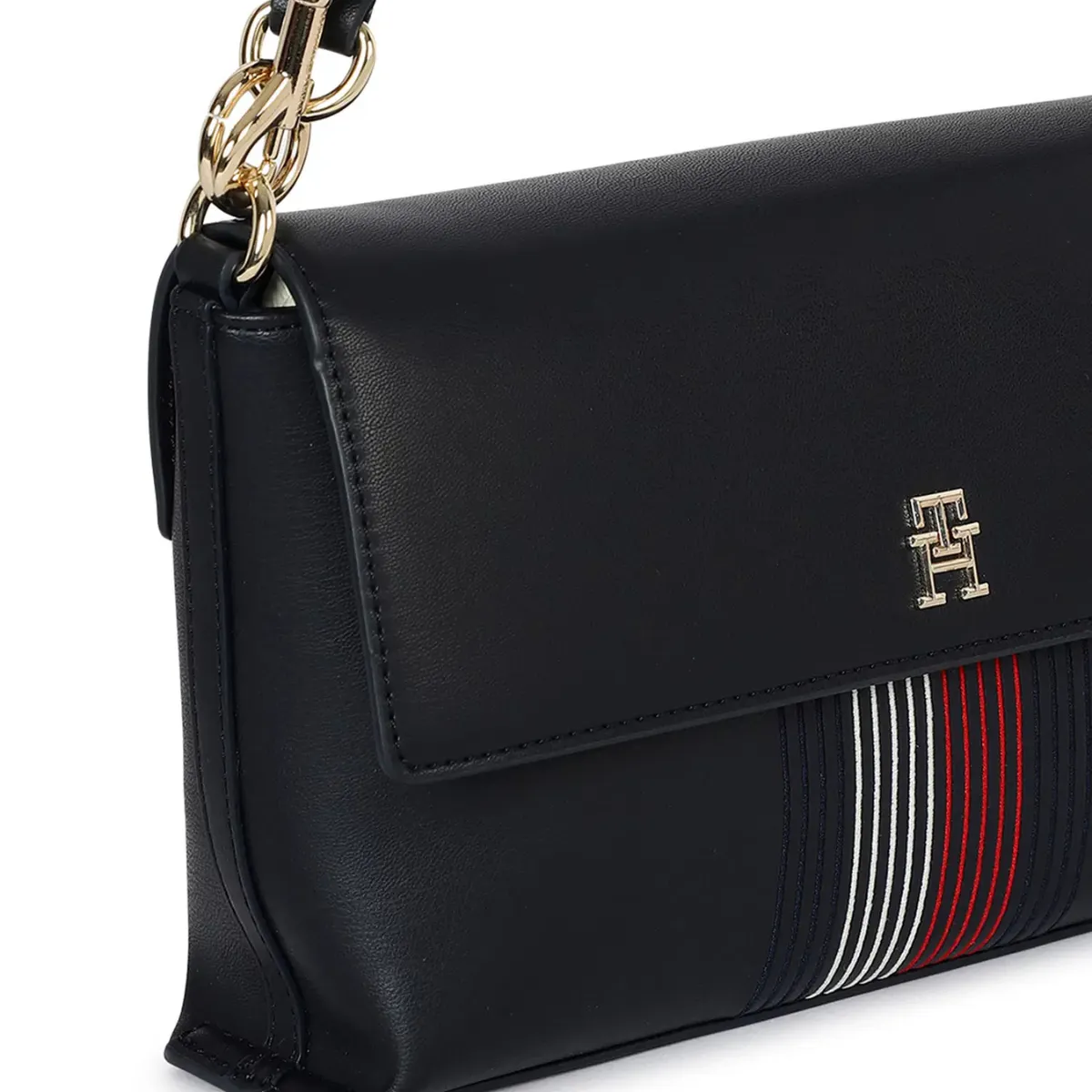Tommy Hilfiger Distinct Shoulder Bag Corp - BLK