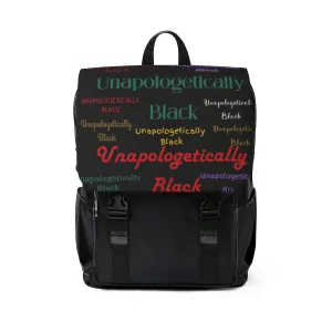 Unapologetically Black Shoulder Backpack