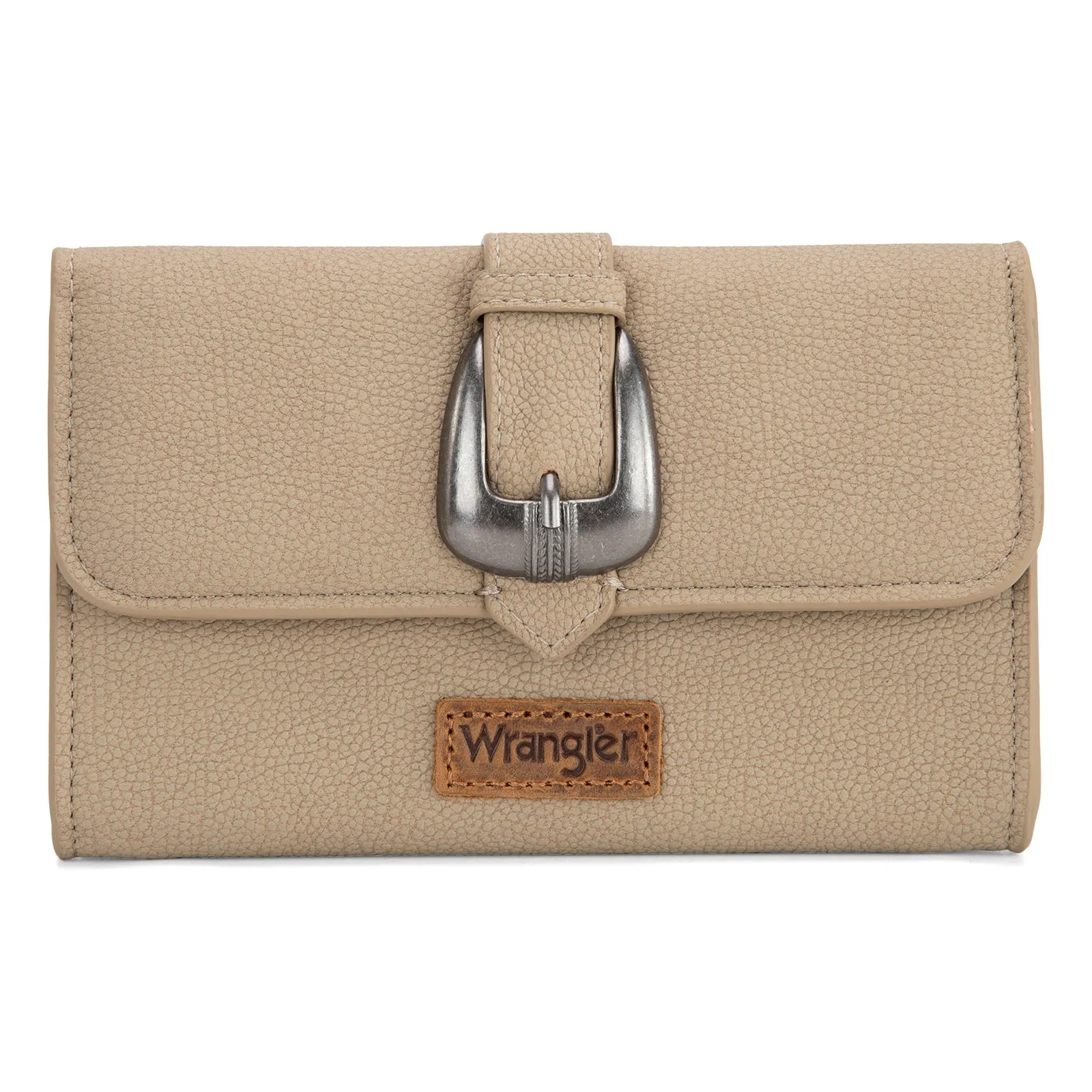 WG168-W012  Wrangler Buckle Wallet /Shoulder Bag/Crossbody- Tan