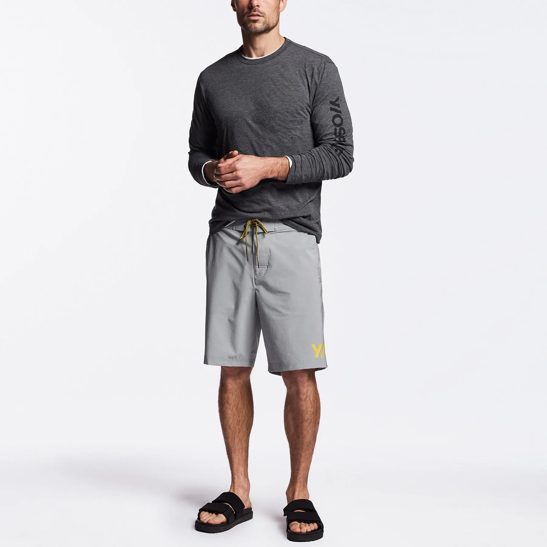 Y/OSEMITE Classic Pocket Boardshort - Stone